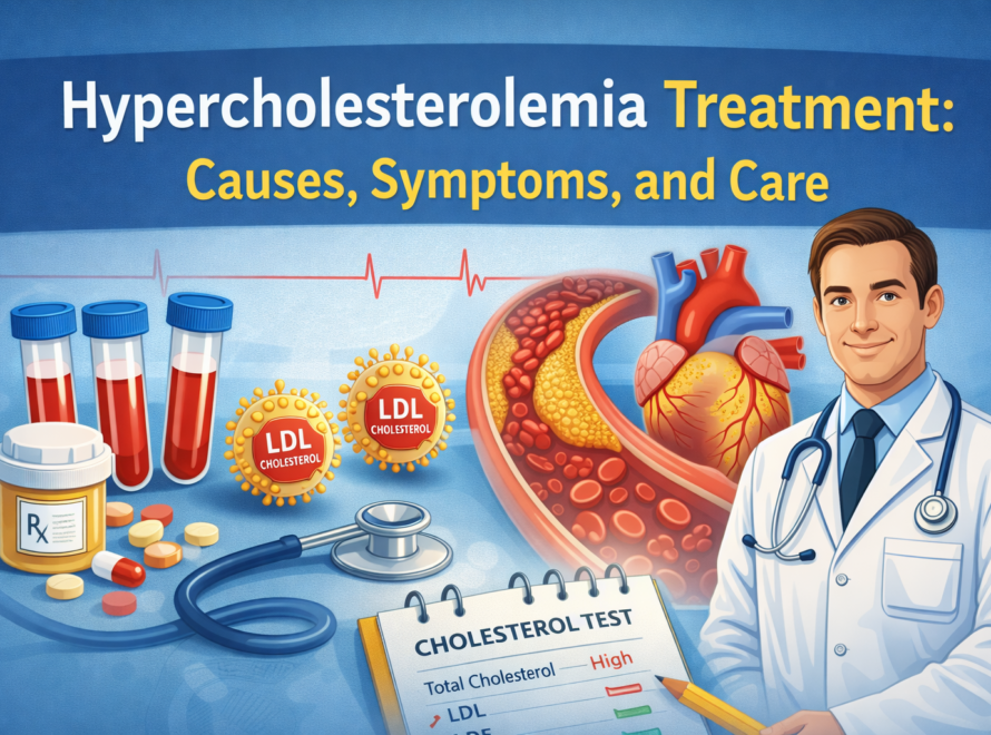 Hypercholesterolemia Treatment Causes, Symptoms, and Care